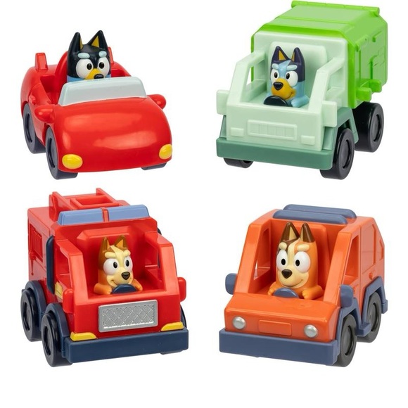 Bluey mini racers 6 pc series 12 - Picture 2 of 2